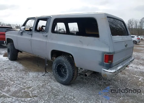 1988 Chevrolet Suburban V10 из США, поврежденный, VIN 1GNEV16K5JF174108